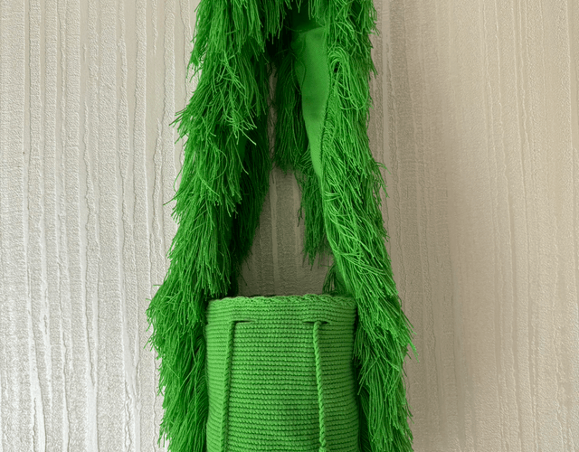 Mochila M con frange 