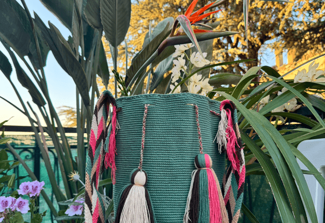Mochila Borojó verde L