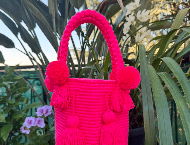 Borsa Quinoto Fuxia Fluo