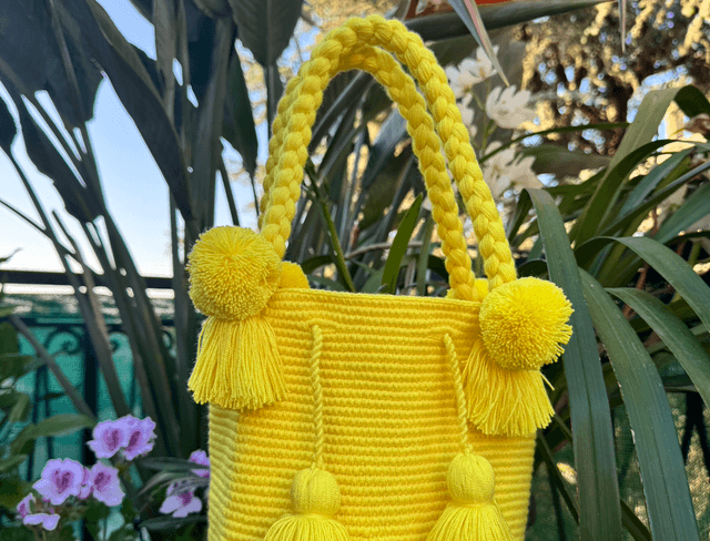 Borsa Quinoto Amarillo Limon M