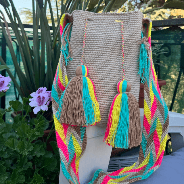 Mochila Borojó Beige L