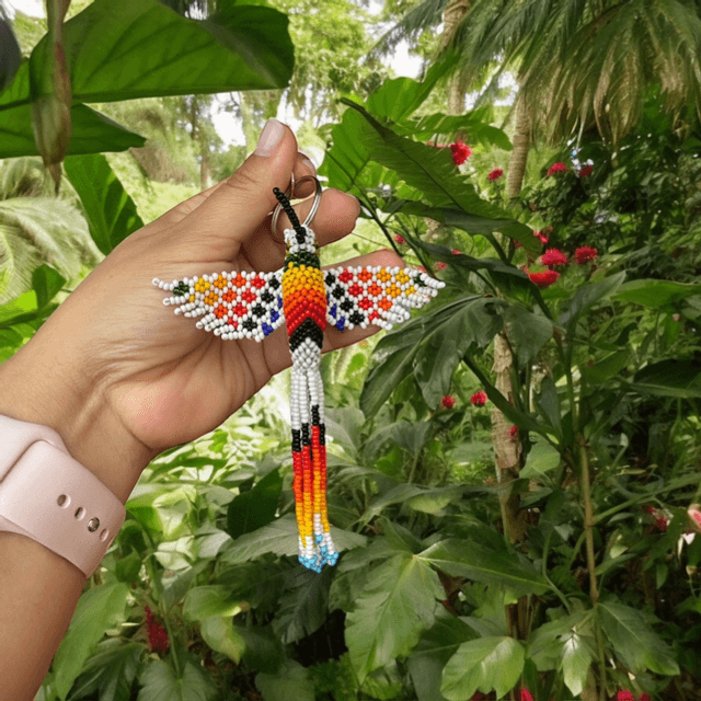 Colibrì bianco “portachiavi”