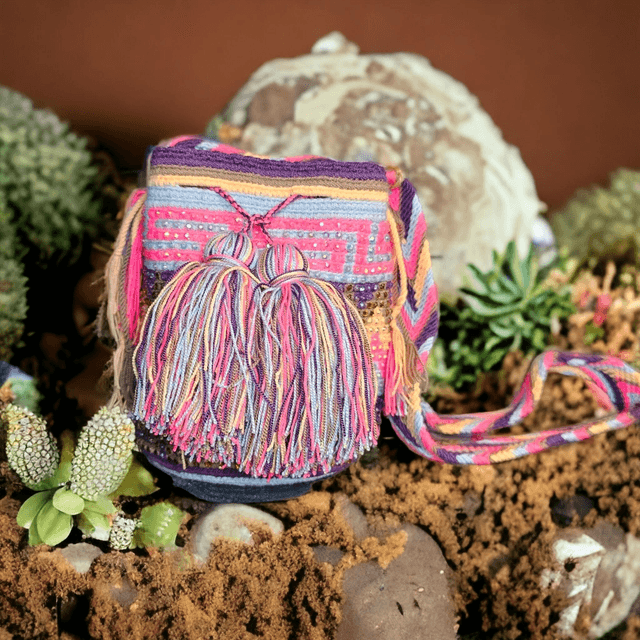 Mochila mini cristal