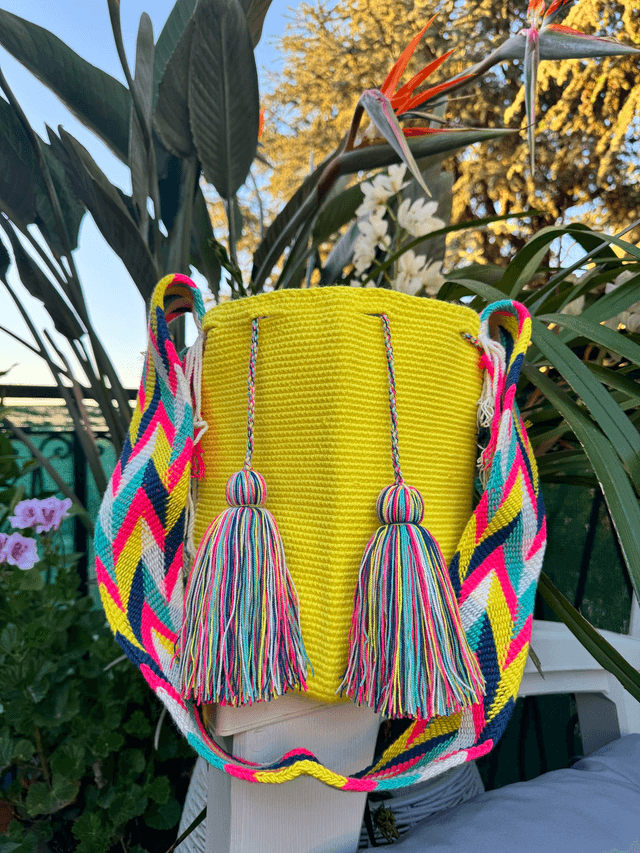 Mochila Borojó Amarillo L