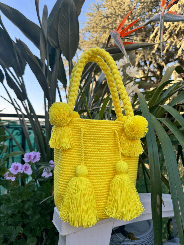 Borsa Quinoto Amarillo Limon M